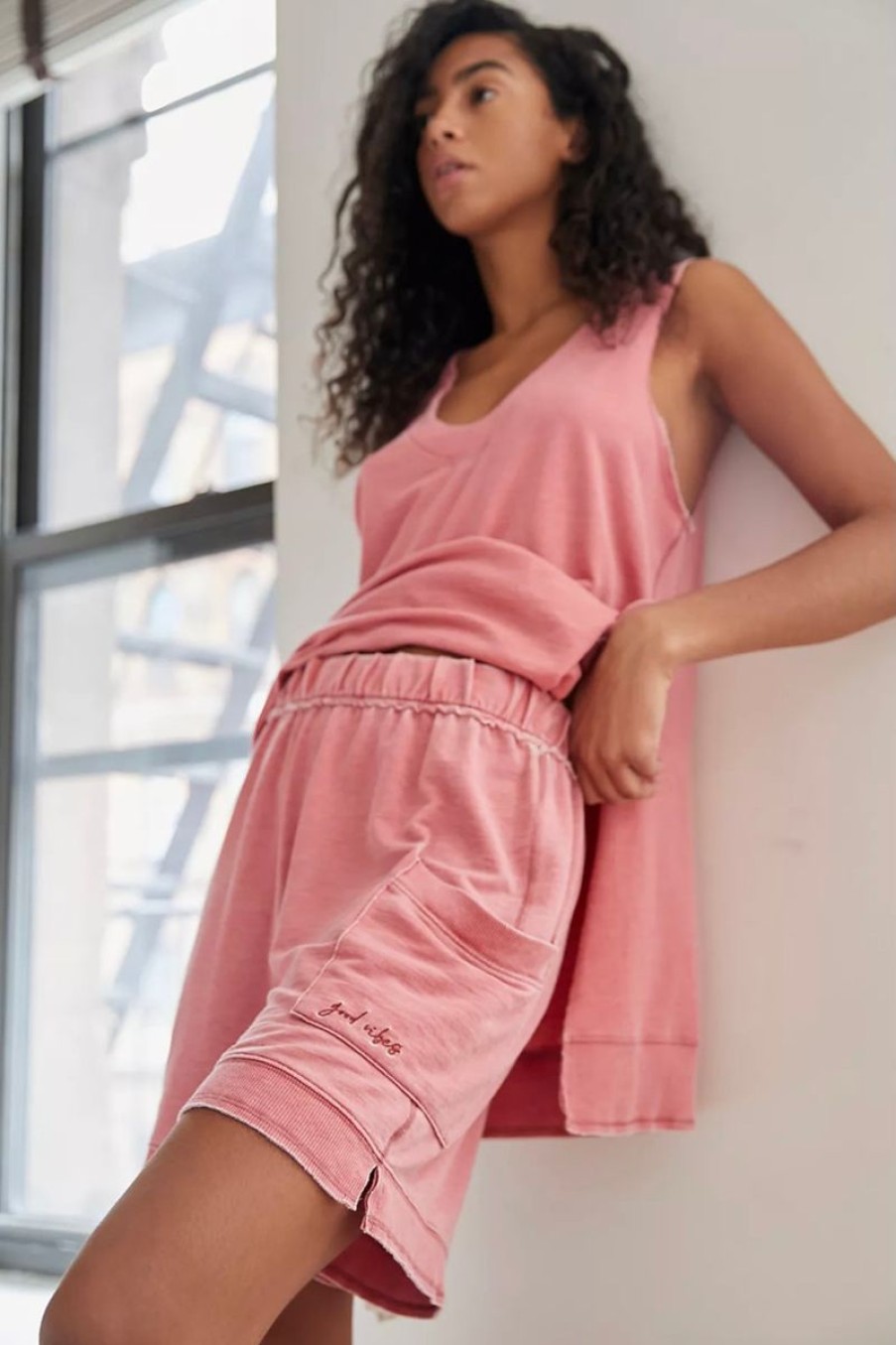 Women Aqua Bay Lounge & Sleepwear | Free People Cozy Cool Girl Short Set