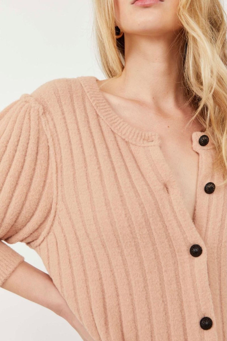 Women Aqua Bay Sweaters & Cardigans | Free People Sloane Cardi-Last One Size Xs