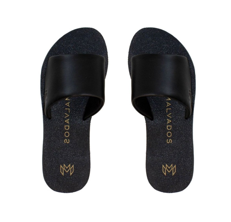 Women Aqua Bay Sandals | Malvados Icon Ellie Sandals-Blackout