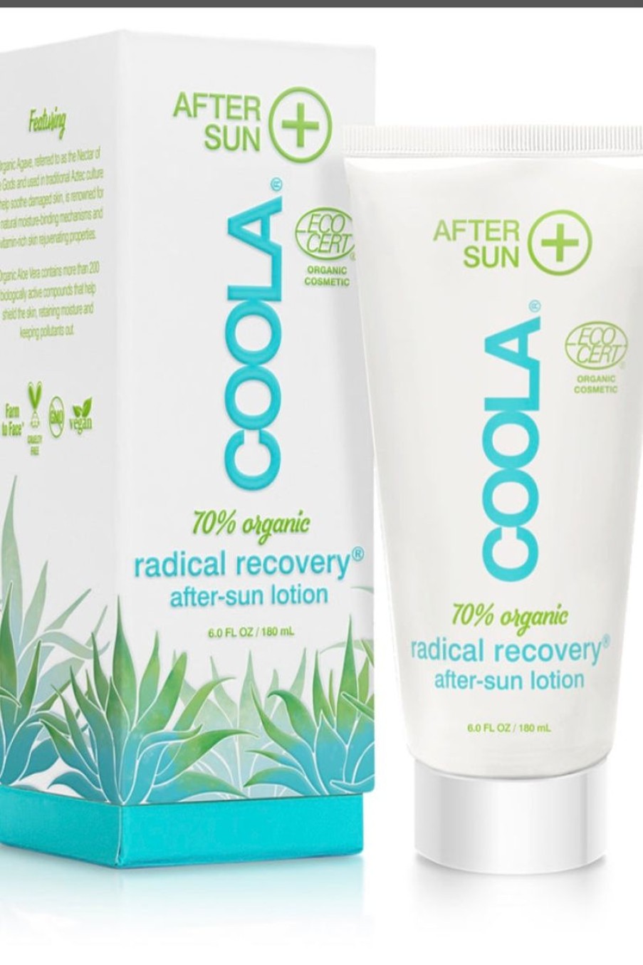 Women Aqua Bay Sunscreen | Coola Radical Recovery Eco-Cert Organic After-Sun Lotion