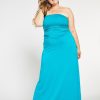 Women Aqua Bay Dresses And Rompers | Bamboo 3 Way Convertible Maxi Dress In Aqua