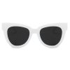 Women Aqua Bay Sunglasses | Shady Lady Hayley Sunglasses In White