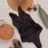 Women Aqua Bay One Piece Swimsuit | The Sunday One Piece Swimsuit In Classic Black