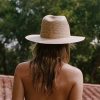 Women Aqua Bay Hats | Lack Of Color Palm Fedora Hat