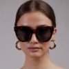 Women Aqua Bay Sunglasses | Shady Lady Hayley Sunglasses In Tortoise