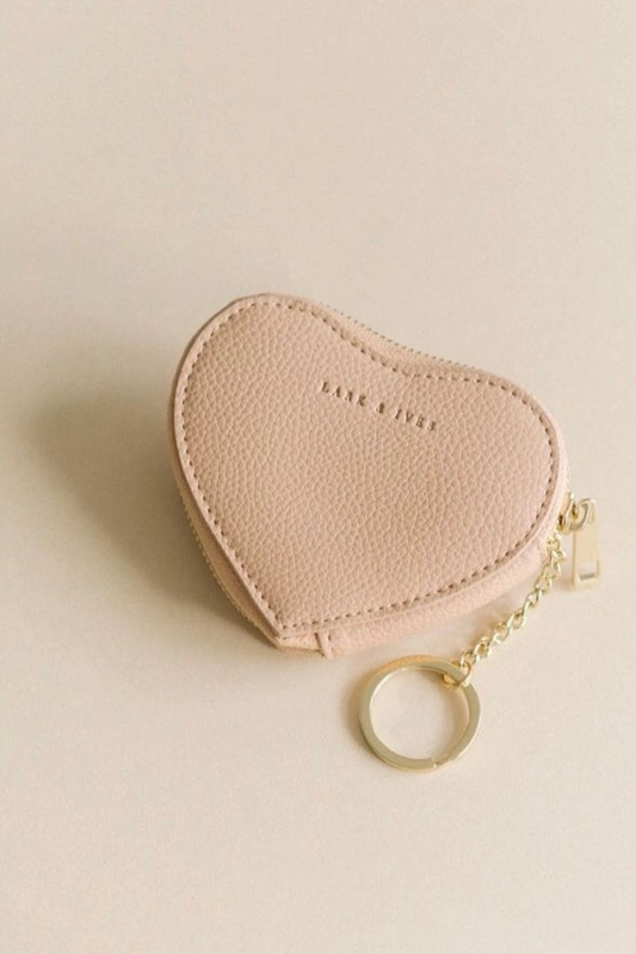 Women Aqua Bay Hand Bags & Totes | Lark & Ives Heart Coin Purse