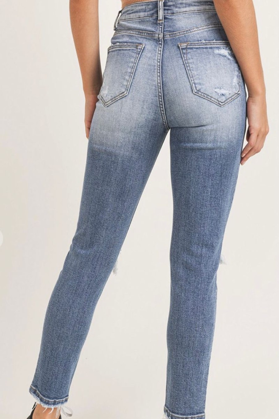 Women Aqua Bay Denim | Roxy High Waist Vintage Wash Jeans