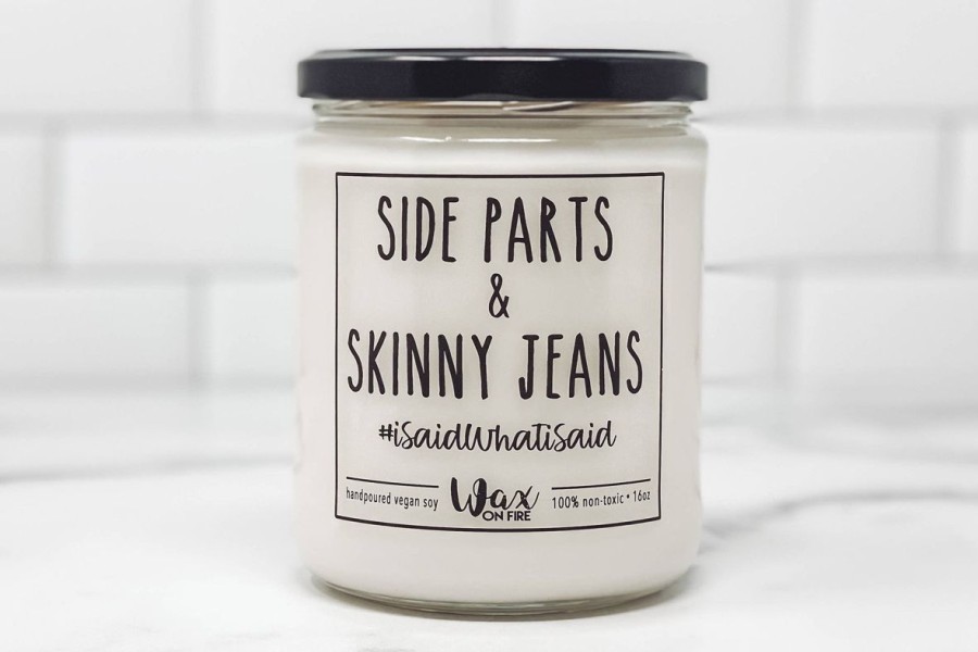 Women Aqua Bay Denim | Side Parts & Skinny Jeans Mimosa Scented Candle