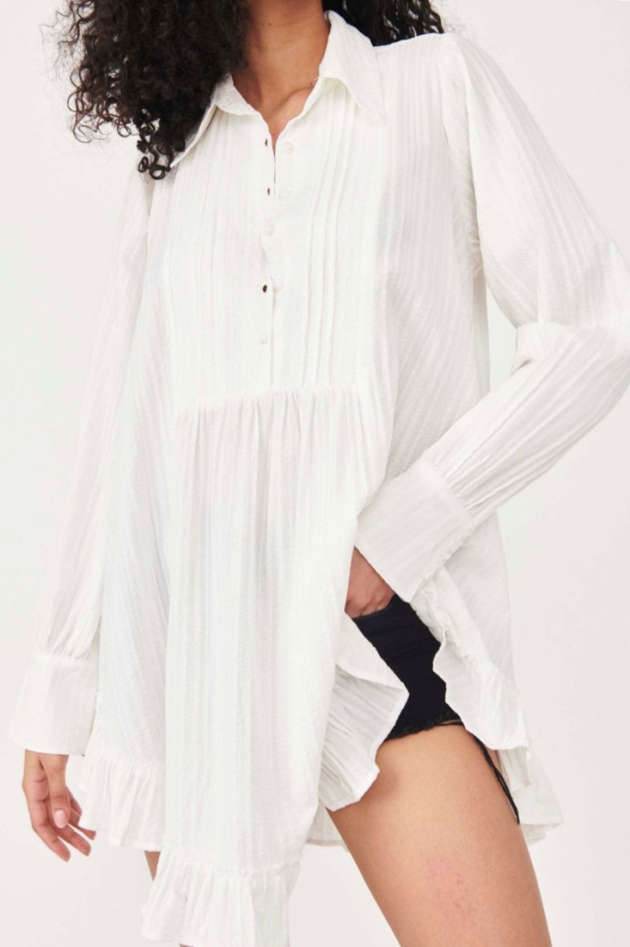 Women Aqua Bay Tops | Free People Love Me Truly Tunic Top