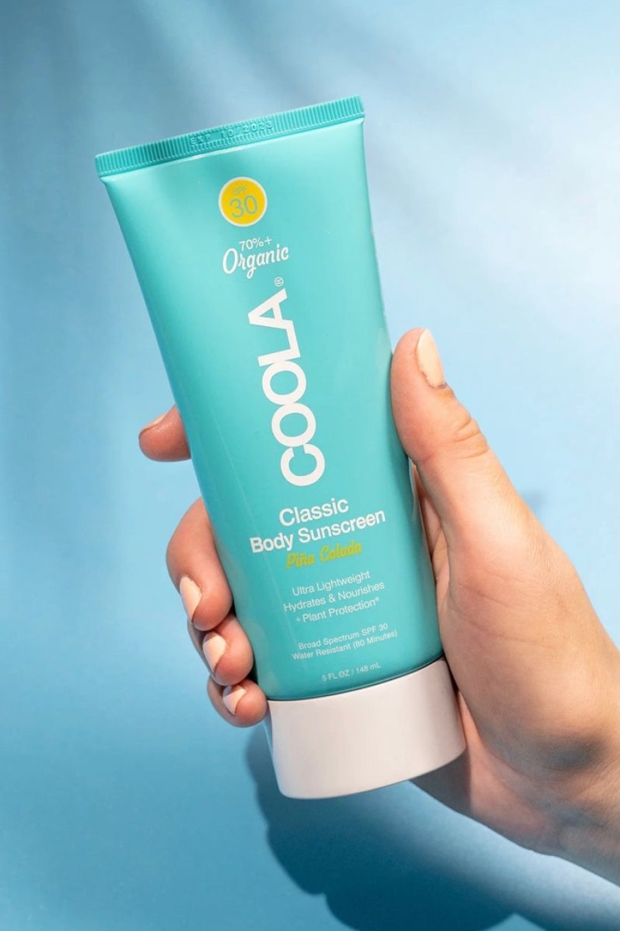 Women Aqua Bay Sunscreen | Coola Classic Body Spf 30 Pina Colada Lotion