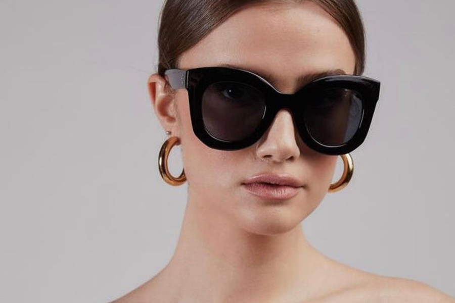 Women Aqua Bay Sunglasses | Shady Lady Kate Sunglasses Black