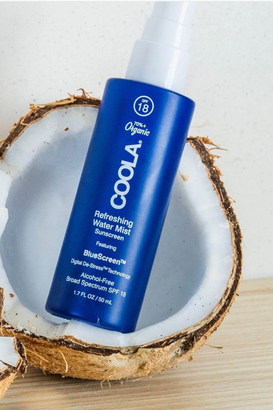 Women Aqua Bay Sunscreen | Coola Refreshing Water Mist Organic Face Sunscreen Spf 18