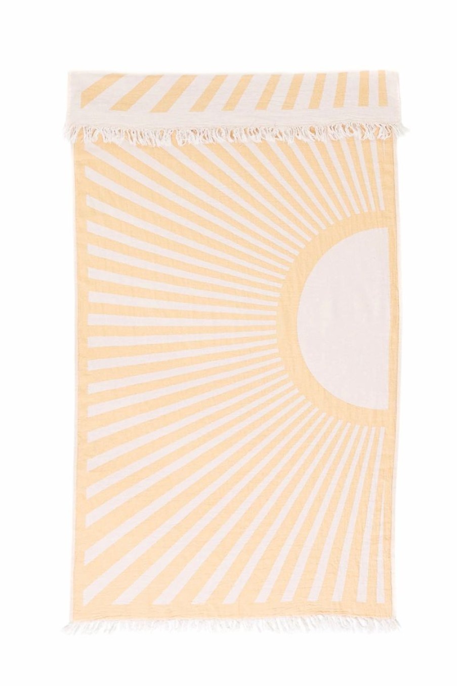 Women Aqua Bay Towels | Tofino Towel The Sunflare Lemon