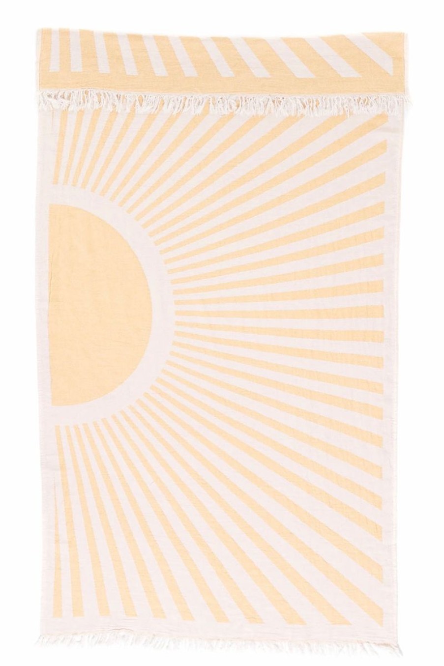 Women Aqua Bay Towels | Tofino Towel The Sunflare Lemon