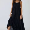 Women Aqua Bay Dresses And Rompers | Free People Mckinley Maxi Dress Black