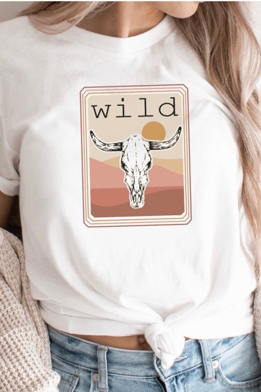 Women Aqua Bay Tanks & Tees | Wild Western T-Shirt